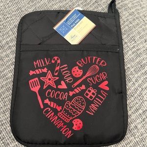 Christmas oven mitt